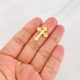 Dije Cruz Cristo 0.9g / 3cm Oro Amarillo 18K