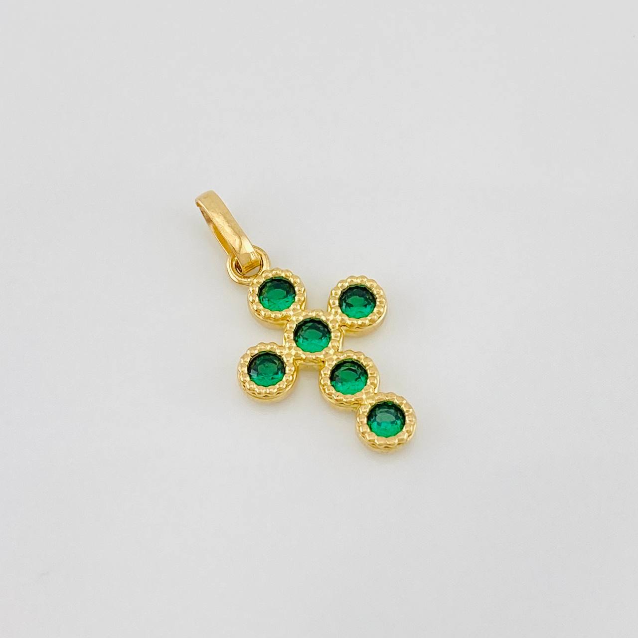 Dije Cruz Tupida 1.65g / 2.3cm Oro Amarillo 18K