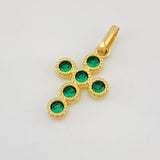Dije Cruz Tupida 1.65g / 2.3cm Oro Amarillo 18K