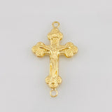 Herraje Cruz Cristo 1g / 2.8cm Oro Amarillo 18K