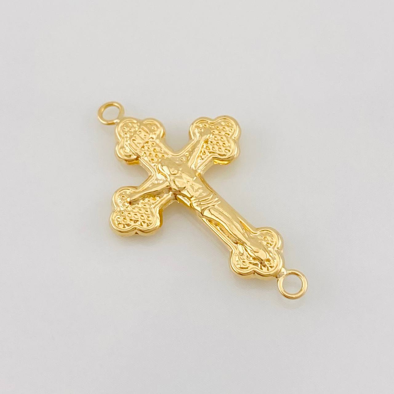 Herraje Cruz Cristo 1g / 2.8cm Oro Amarillo 18K
