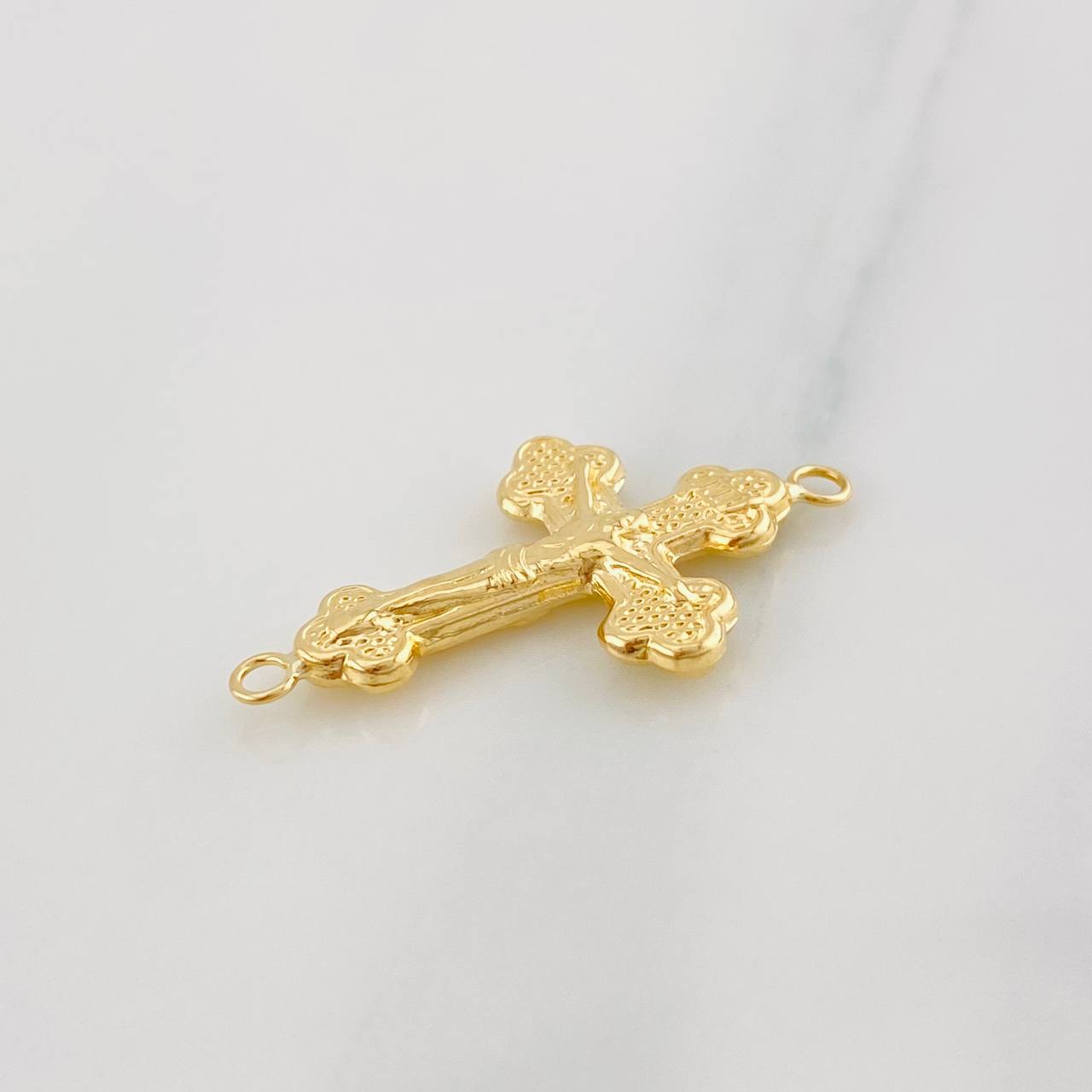 Herraje Cruz Cristo 0.95g / 2.8cm Oro Amarillo 18K