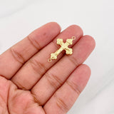 Herraje Cruz Cristo 0.95g / 2.8cm Oro Amarillo 18K