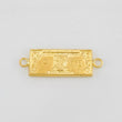 Herraje One Dólar 0.75g / 2.4cm Oro Amarillo 18K
