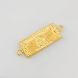 Herraje One Dólar 0.7g / 2.4cm Oro Amarillo 18K