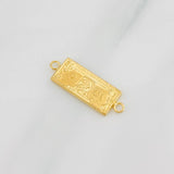 Herraje One Dólar 0.7g / 2.4cm Oro Amarillo 18K