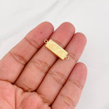 Herraje One Dólar 0.7g / 2.4cm Oro Amarillo 18K