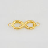 Herraje Infinito 0.6g / 2.3cm Oro Amarillo 18K