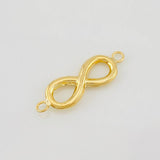 Herraje Infinito 0.6g / 2.3cm Oro Amarillo 18K