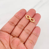Herraje Infinito 0.6g / 2.3cm Oro Amarillo 18K