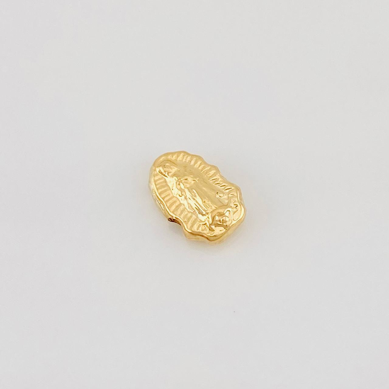 Herraje Virgen de Guadalupe 0.25g / 0.6cm Oro Amarillo 18K