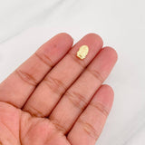 Herraje Virgen de Guadalupe 0.25g / 0.6cm Oro Amarillo 18K