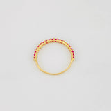 Anillo Churumbela 0.85g / T5 3/4 Oro Amarillo 18K