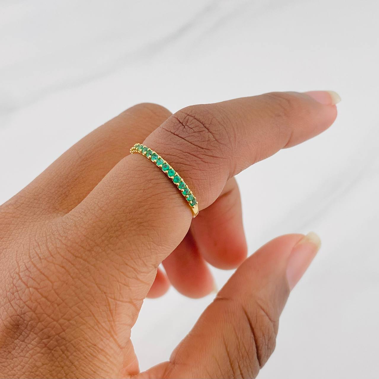 Anillo Churumbela 0.95g / T7 Oro Amarillo 18K