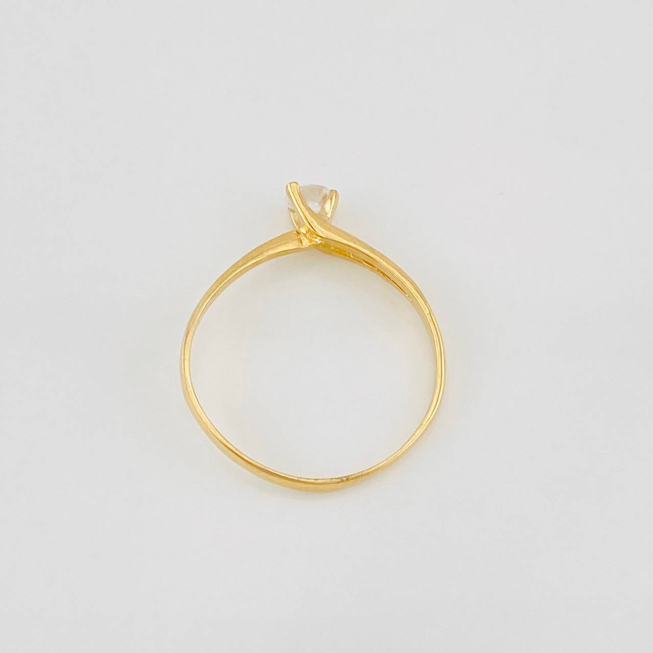 Anillo Solitario 1.25g / T6 1/2 Oro Amarillo 18K