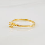 Anillo Solitario 1.25g / T4 1/2 Oro Amarillo 18K