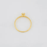 Anillo Solitario 1.25g / T4 1/2 Oro Amarillo 18K