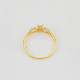 Anillo Solitario 1.25g / T6 Oro Amarillo 18K