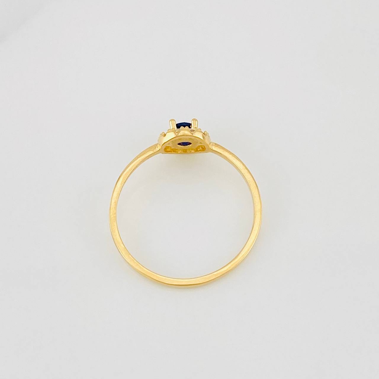 Anillo Halo 1.45g / T6 1/2 Oro Amarillo 18K