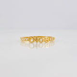 Anillo Dios 1.35g / T7 1/2 Oro Amarillo 18K