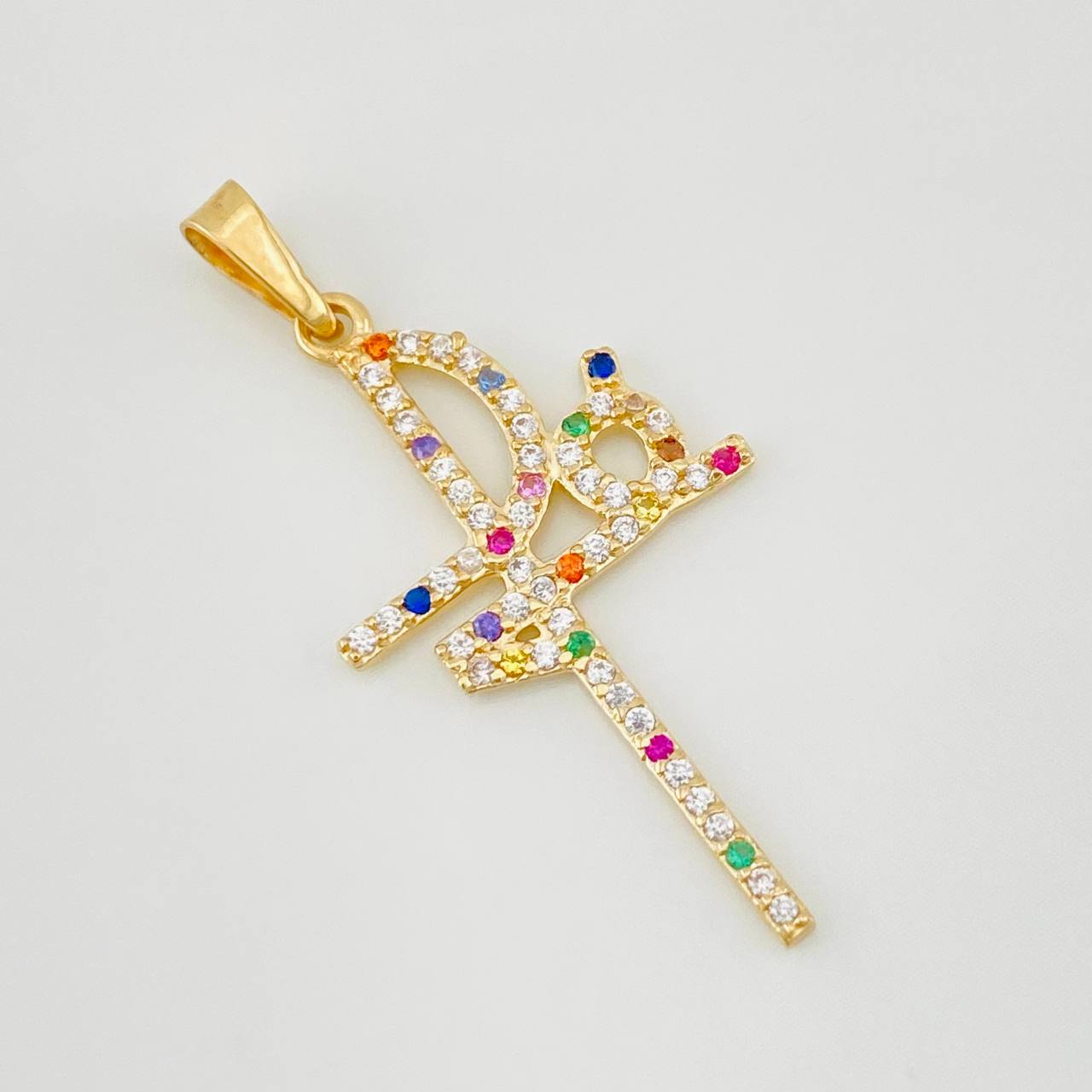 Dije Cruz Fé 1.4g / 3.5cm Oro Amarillo 18K