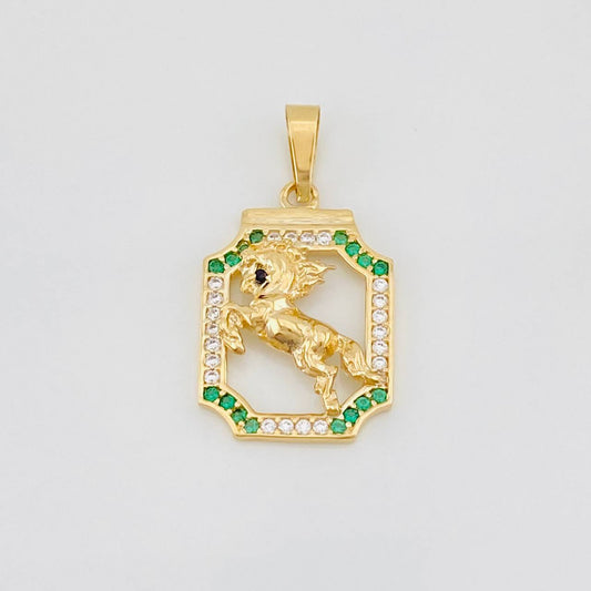 Dije  Caballo 1.85g / 2.6cm Oro Amarillo 18K
