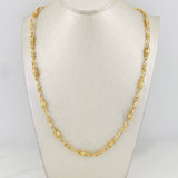 Cadena Rustica Dubái 37.6g / 60cm / 4mm Oro Amarillo 18K