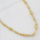 Cadena Rustica Dubai 37.25g / 60cm / 3.65mm Oro Amarillo 18K