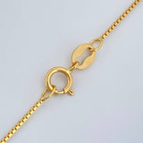 Set Cadena y Dije Veneciana + Ancla 1.4gr / 0.6mm Oro Amarillo 18K (Oferta) &