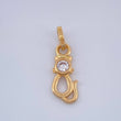 Dije Gato 0.7gr / 1.7cm / Oro Amarillo 18K &