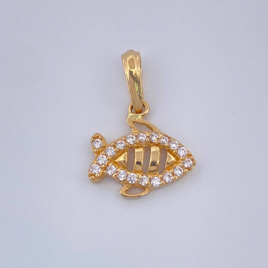 Dije Pez 1gr / 1.8cm / Oro Amarillo 18K &