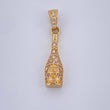 Dije Botella 1.45gr / 2.4cm / Oro Amarillo 18K &