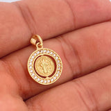 Dije San Benito 1.9gr / 2cm / Oro Amarillo 18K &