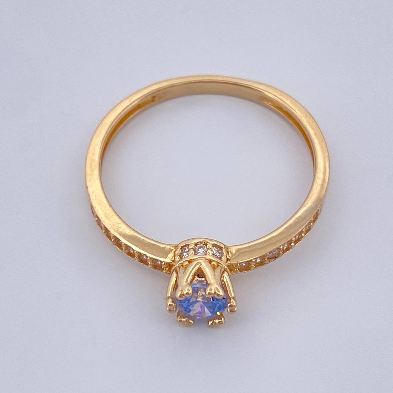Anillo Corona 1.95gr / T6 3/4 / Oro Amarillo 18K &
