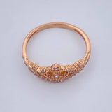 Anillo Tiara 2.15gr / T7 / Oro Rosa 18K &
