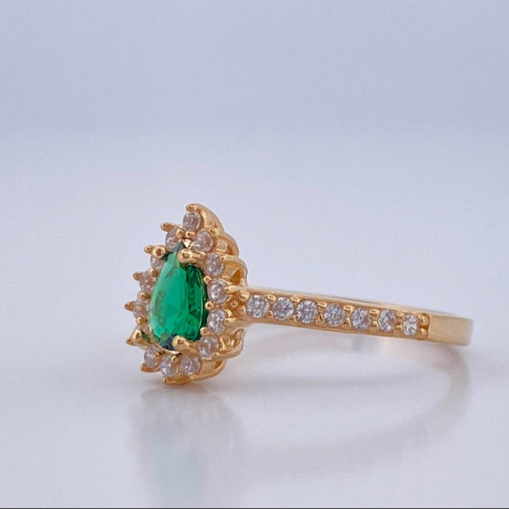 Anillo Ojo de Marqueza 2.15gr / T6 / Oro Amarillo 18K &