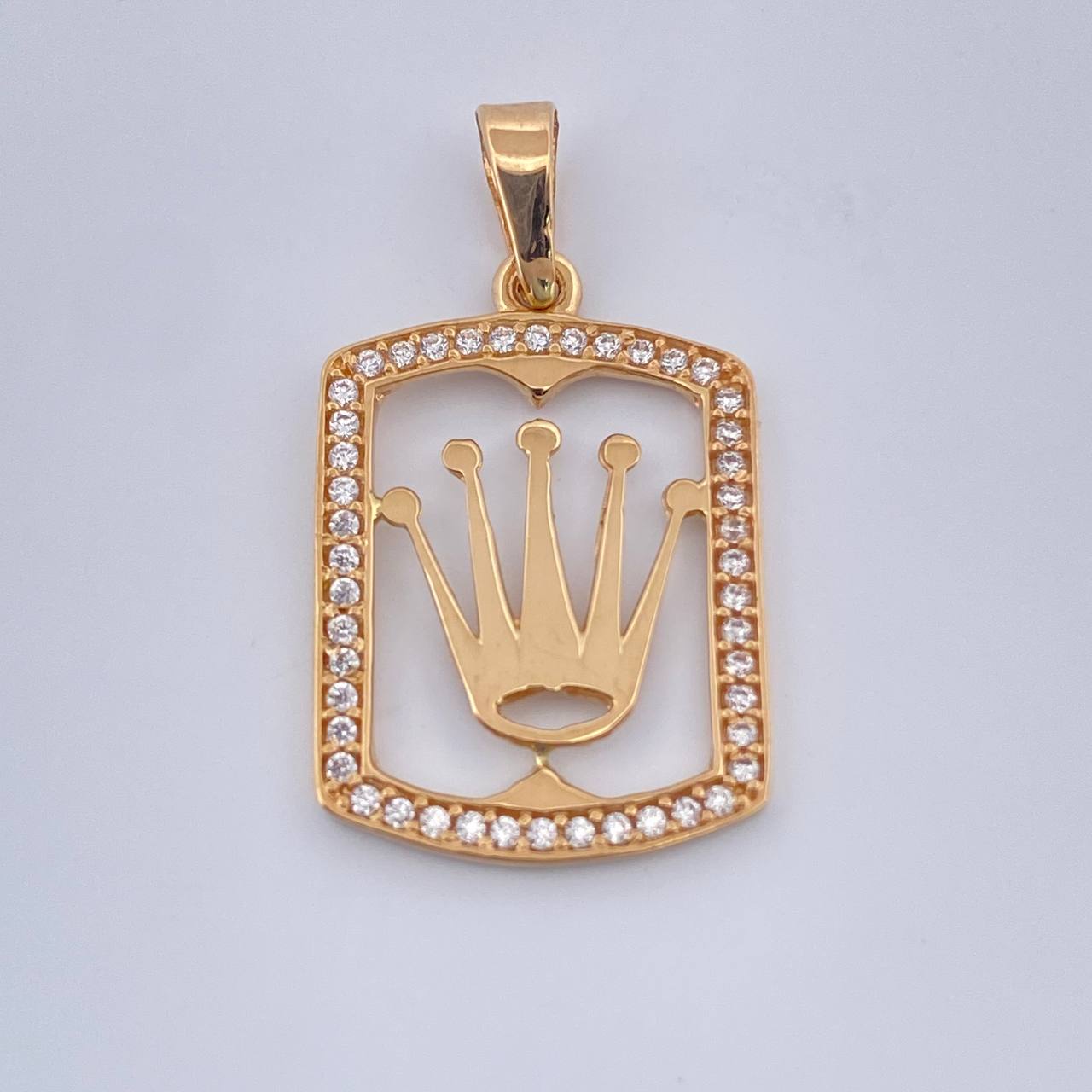 Dije Corona RX 1.7gr / 2.5cm / Oro Amarillo 18K &