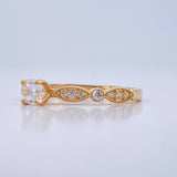 Anillo Solitario  1.8gr / T6 3/4 / Oro Amarillo 18K &