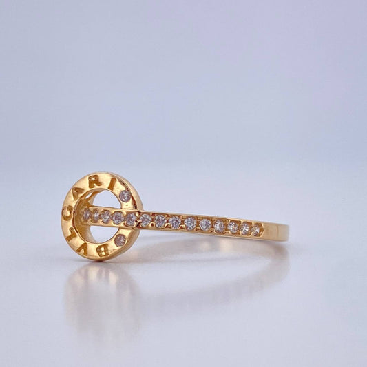 Anillo BV 1.65gr / T6 1/4 / Oro Amarillo 18K &