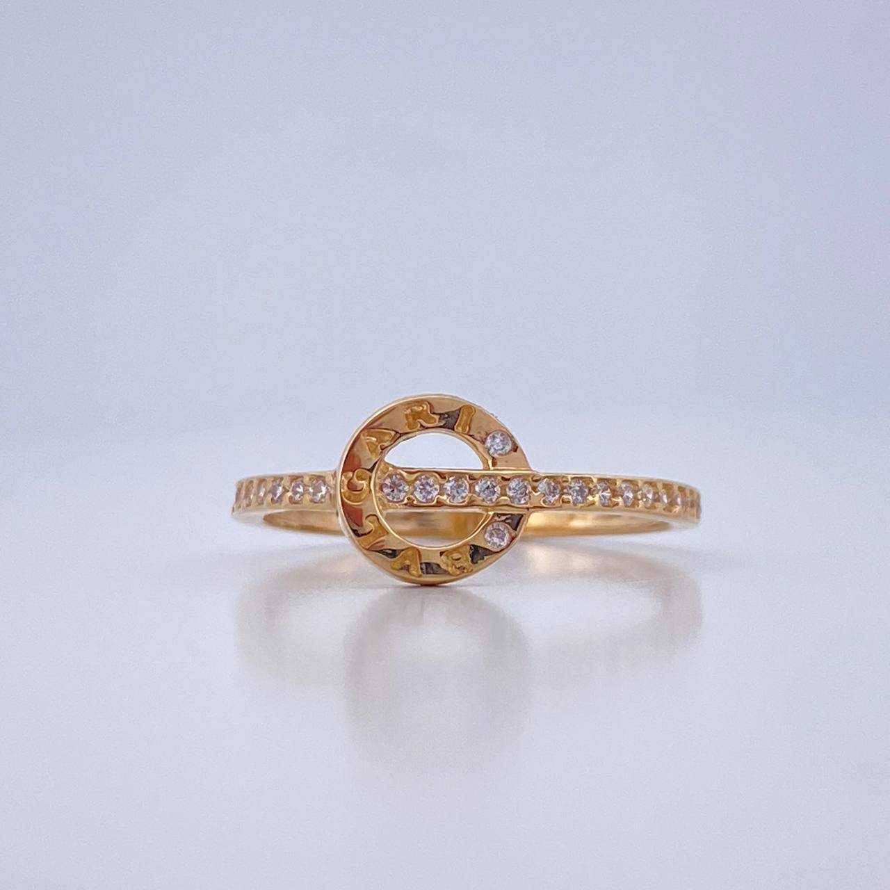 Anillo BV 1.65gr / T6 1/4 / Oro Amarillo 18K &