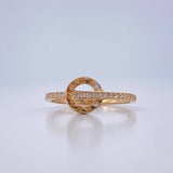 Anillo BV 1.65gr / T6 1/4 / Oro Amarillo 18K &