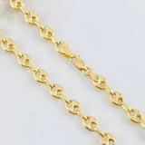 Cadena Gc 7.65gr / 50cm / 4.3mm Oro Amarillo 18K ©