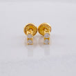 Topos Dúo Chispas 1.05g / 0.6cm Oro Amarillo 18K