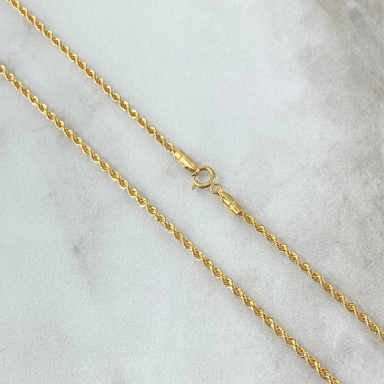 Cadena Lazo 4.95gr / 60cm / 2.7mm Oro Amarillo +3 18K