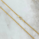 Cadena Lazo 4.95gr / 60cm / 2.7mm Oro Amarillo +3 18K