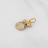 Dije Perro 1.4g / 2cm Tres Oros 18K