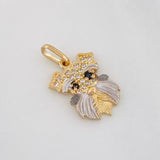 Dije Perro 1.4g / 2cm Tres Oros 18K