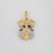 Dije Perro 1.4g / 2cm Tres Oros 18K
