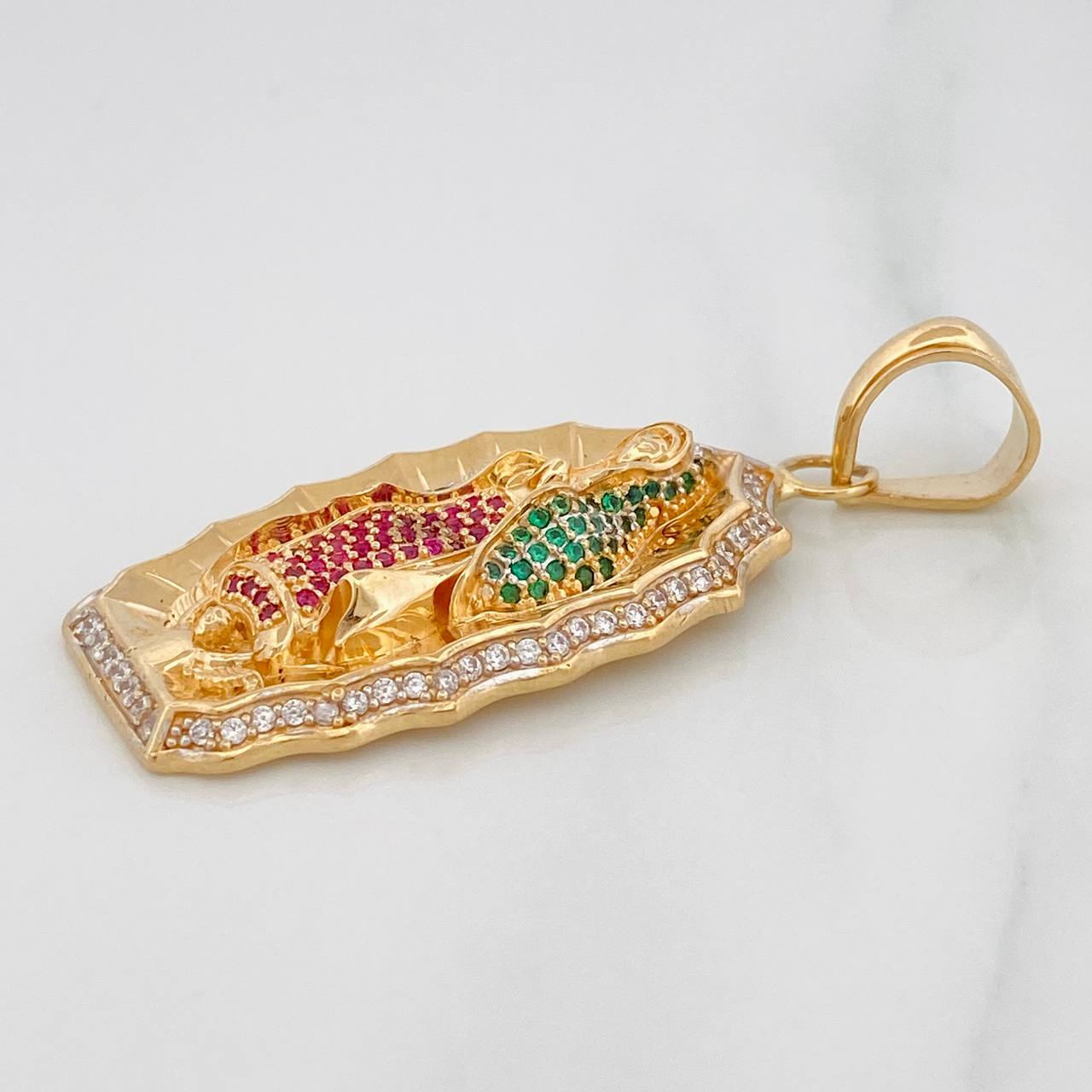 Dije Virgen de Guadalupe 12.65g / 5cm Oro Amarillo 18K