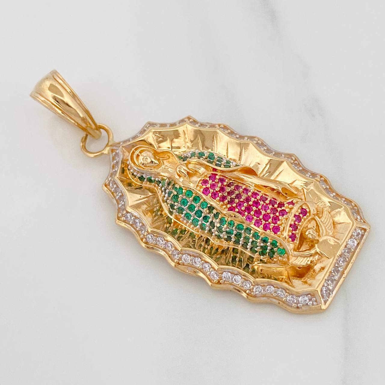 Dije Virgen de Guadalupe 12.65g / 5cm Oro Amarillo 18K